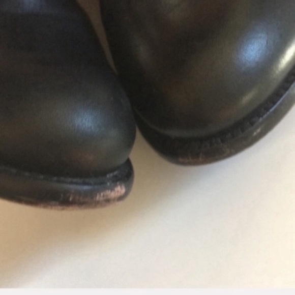 Corso Como | soft black leather knee high riding boots - Picture 7 of 8